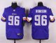 nike minnesota vikings #96 robison purple elite jerseys