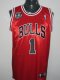 Basketball Jerseys chicago bulls #1 rose red[20th patch]