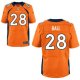 nike nfl denver broncos #28 ball elite orange jerseys