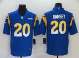 2020 New Football Los Angeles Rams #20 Jalen Ramsey Royal Vapor Untouchable Limited Jersey