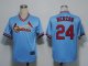 Baseball Jerseys st.louis cardinals #24 ankiel m&n blue