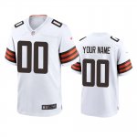 Cleveland Browns Custom White 2020 Game Jersey