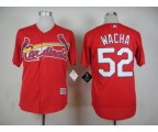 mlb jerseys st. louis cardinals #52 wacha red