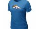 Women Danver Broncos L.blue T-Shirts