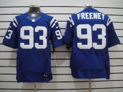 nike nfl indianapolis colts #93 freeney elite blue cheap jerseys
