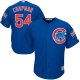 Men's MLB Chicago Cubs #54 Aroldis Chapman Majestic Royal 2016 World Series Bound Alternate Cool Base Player Jersey