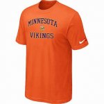 Minnesota Vikings T-shirts orange