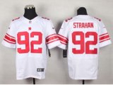 nike nfl new york giants #92 strahan elite white jerseys