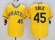 mlb pittsburgh pirates #45 gerrit cole majestic gold flexbase authentic collection cooperstown jerseys