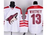 nhl phoenix coyotes #13 whitney white cheap jerseys