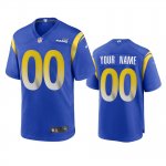Los Angeles Rams Custom Royal 2020 Game Jersey