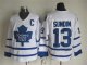 NHL Toronto Maple Leafs #13 Mats Sundin white Throwback Stitched