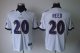 nike nfl baltimore ravens #20 reed white jerseys [nike limited]