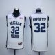 ncaa brigham young #32 fredette white jerseys