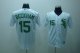 Baseball Jerseys chicago white sox #15 beckham white(green strip