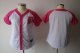 women mlb jersey detroit tigers blank white and pink 2012 jersey