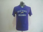 San Diego Chargers T-shirts purple