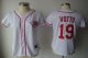 women Baseball Jerseys cincinnati reds #19 votto white
