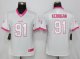 Women NFL Washington Redskins #91 Ryan Kerrigan Nike White Pink Stitched Rush Fashion Limited Jersey