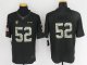 Men's Oakland Raiders #52 Khalil Mack Black Anthracite 2016 Salute to Service Nike NFL Jerseys