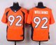 nike denver broncos #92 williams orange elite jerseys