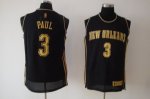Basketball Jerseys new orleans hornets #3 paul black(fans editio