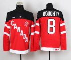 nhl team canada #8 doughty red jerseys [100th anniversary]