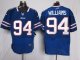 nike nfl buffalo bills #94 williams elite blue jerseys