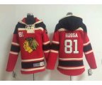 youth nhl jerseys chicago blackhawks #81 hossa red[pullover hood
