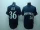 Baseball Jerseys seattle mariners #36 lee navy (cool base)