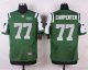 nike new york jets #77 carpenter green elite jerseys
