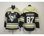 nhl pittsburgh penguins #87 crosby black-cream [pullover hooded
