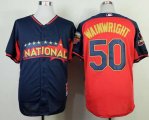 mlb st.louis cardinals #50 wainwright blue-red [2014 all star je