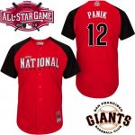 Giants #12 Joe Panik Red 2015 All-Star National League Stitched