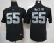 nike youth nfl oakland raiders #55 mcclain black jerseys