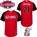 Reds #21 Todd Frazier Red 2015 All-Star National League Stitched