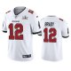 Football Tampa Bay Buccaneers #12 Tom Brady White Super Bowl LV Vapor Limited Jersey