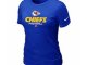 Women Kansas City Chiefs Blue T-Shirt