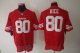 nike nfl san francisco 49ers #80 jerry rice elite red jerseys