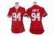 nike women nfl san francisco 49ers #94 smith red cheap jerseys