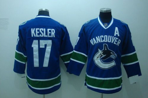 outh Hockey Jerseys vancouver canucks #17 kesler blue[A patch]