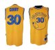 nba golden state warriors #30 stephen curry gold throwback jerse