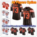 Football Cleveland Browns All Players Option Color Brown And Color White And Color Orange Game jerseys