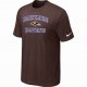 Baltimore Ravens T-Shirts brown