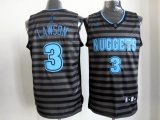 nba denver nuggets #3 lawson grey jerseys [black strip]