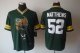 nike nfl green bay packers #52 matthews green jerseys [helmet tr