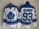 NHL Toronto Maple Leafs #93 Doug Gilmour white Throwback Stitche
