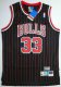 Basketball Jerseys chicago bulls #33 pippen black[red strip]
