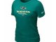 Women Baltimore Ravens light green T-Shirt