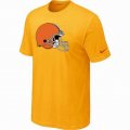 Cleveland Browns sideline legend authentic logo dri-fit T-shirt